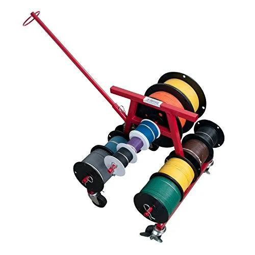 6 Spindle Portable Wire Caddy X6277