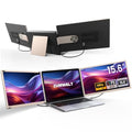 15.6" 1080P FHD Portable Monitor with Dual Speakers & Adjustable Stand V5835