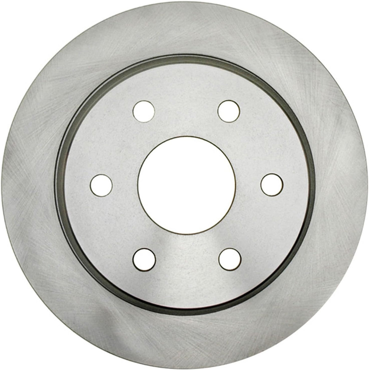 Silver Rear Disc Brake Rotor Pack of 2 N6838