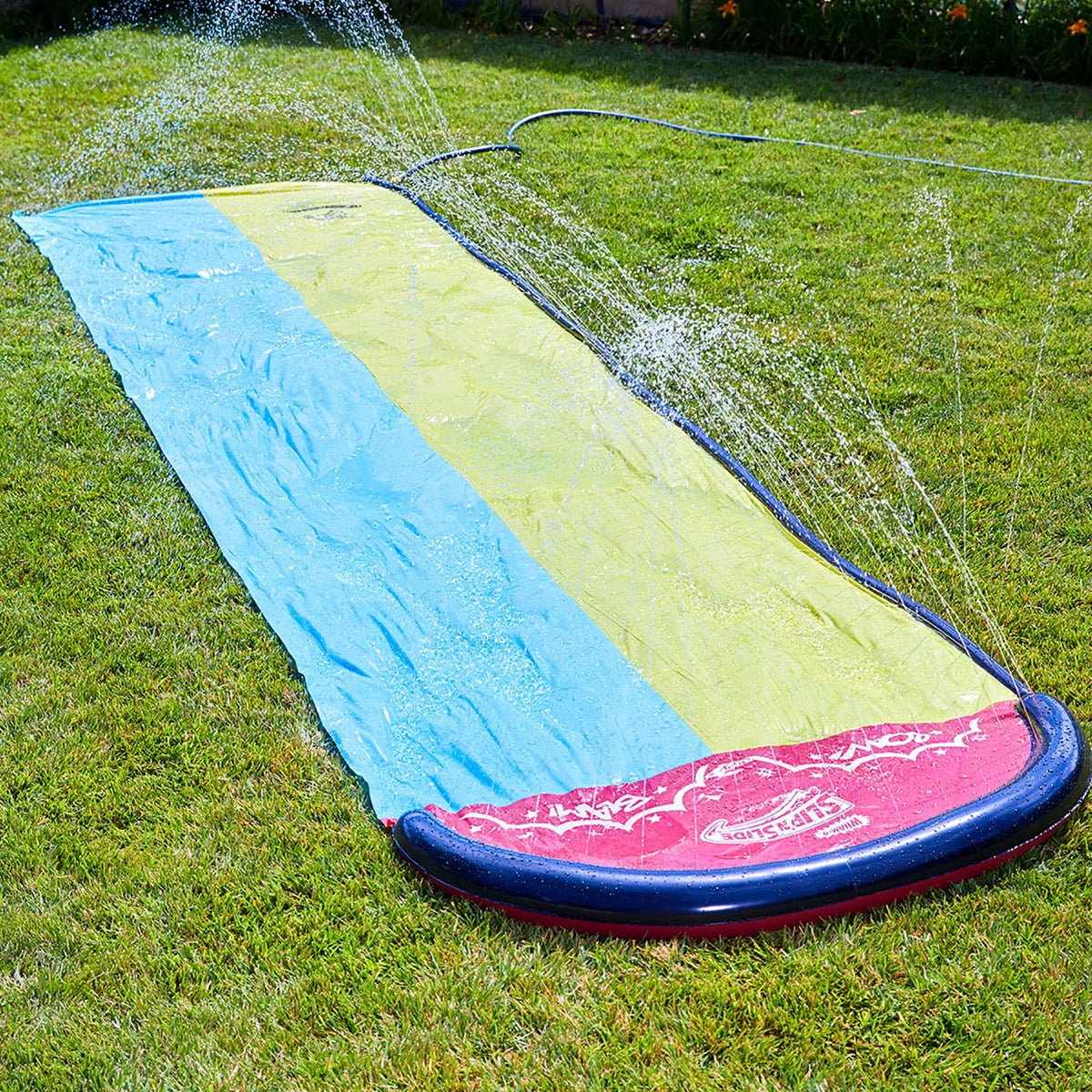 16 ft Double Water Slide with 2 Boogie Boards B804