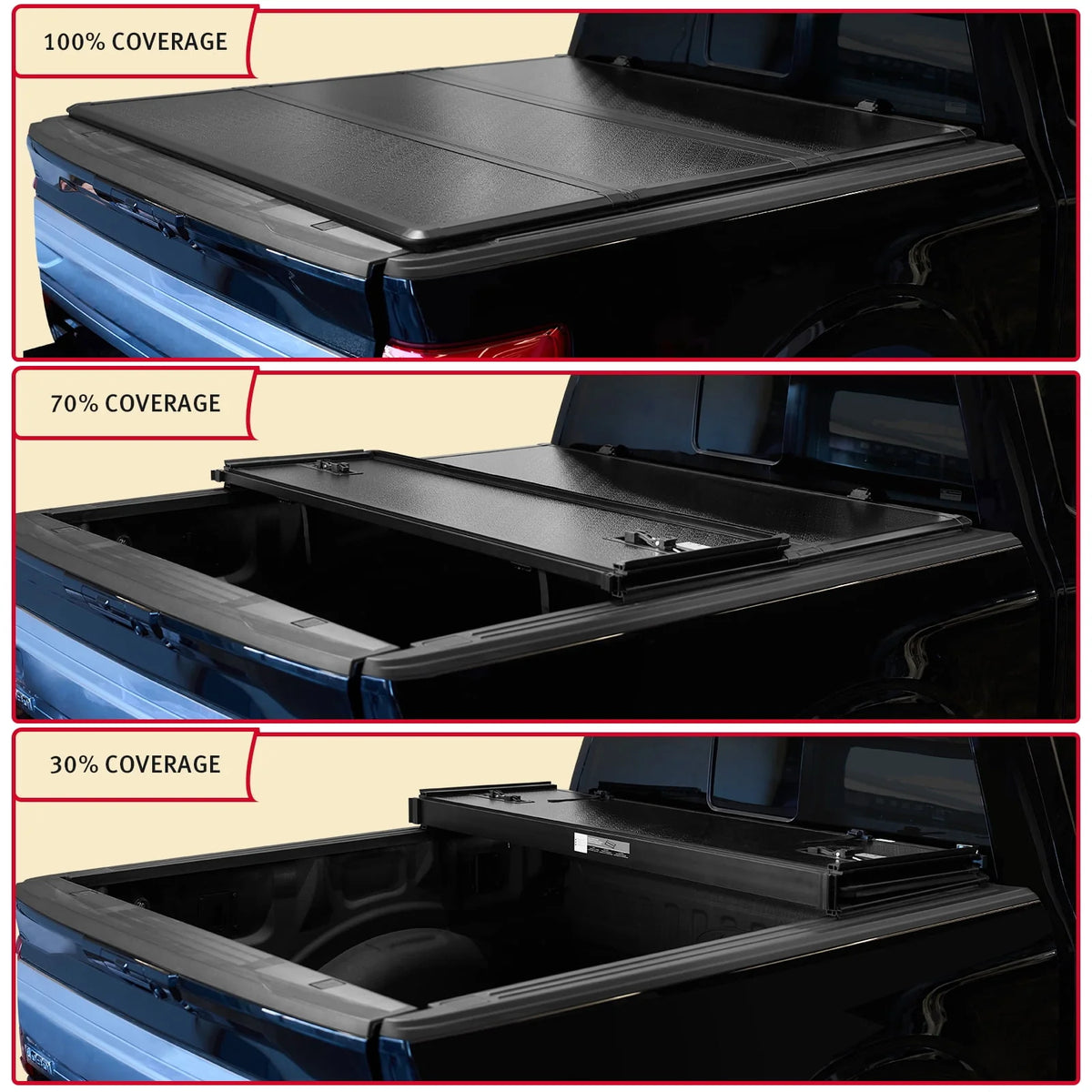 Soft Roll Up Truck Bed Tonneau Cover 5 ft Bed C221687