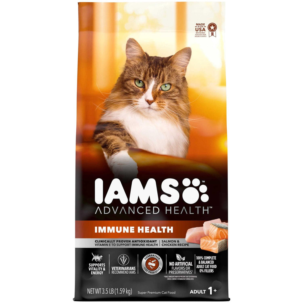 Salmon Chicken Recipe Adult Dry Cat Food X27814
