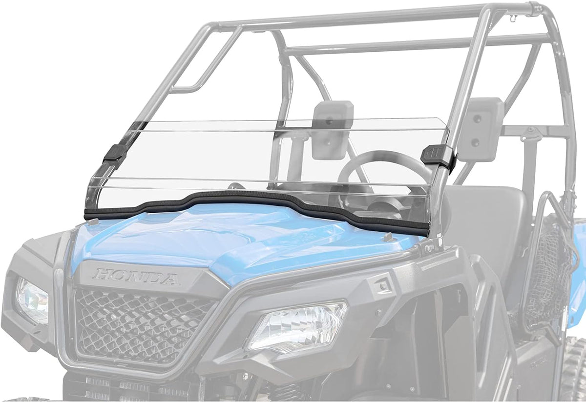 Heavy-Duty Half Windshield for Honda Pioneer 500 / 520, 1/4" Thick Polycarbonate L32050