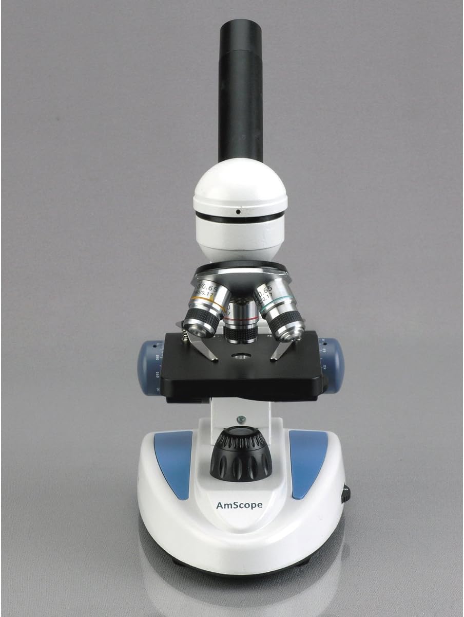 Compound Monocular Microscope, 40x-1000x Magnification, LED Illumination S16911