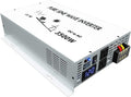 3500W Pure Sine Wave Power Inverter DC 48V to 110V 120V AC with Dual Outlets K713438