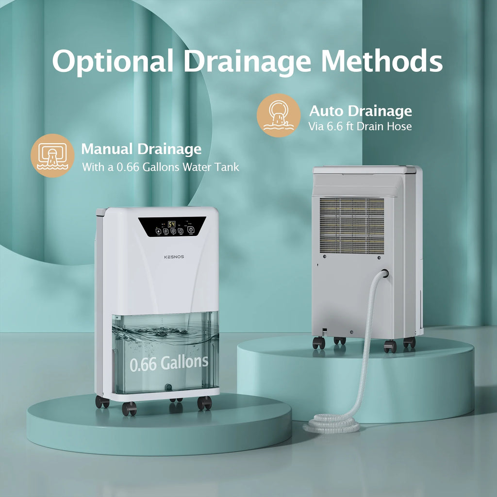 34 Pints Dehumidifier with Drain Hose L105