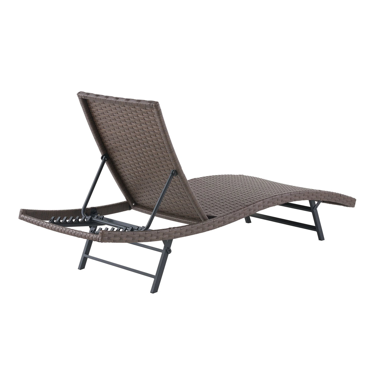 Wicker Outdoor Chaise Lounge, Set of 2 P188021
