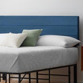 King/California King Navy Blue Headboard B655