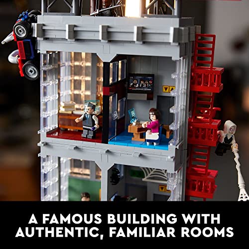 LEGO Marvel Spider-Man Daily Bugle Newspaper Office 76178 Building Set with 25 Minifigures J520
