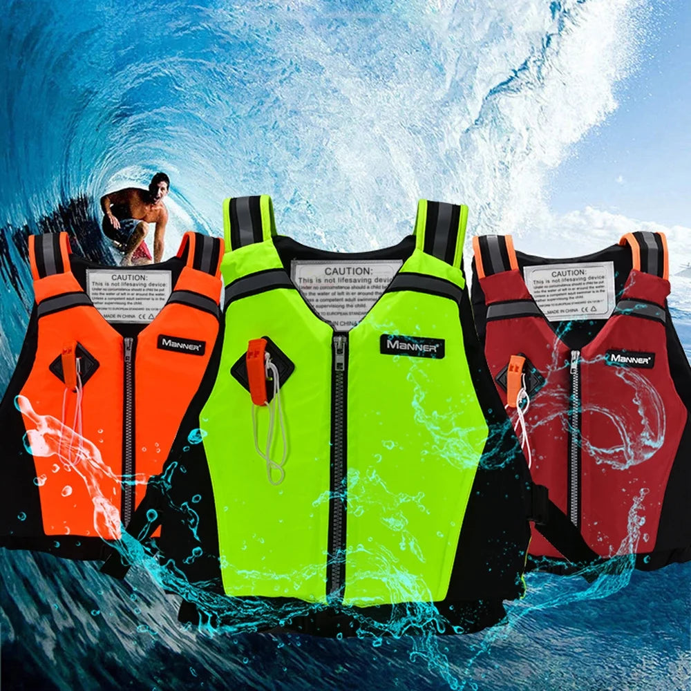 Swimming Zipper Swim Vest X752141