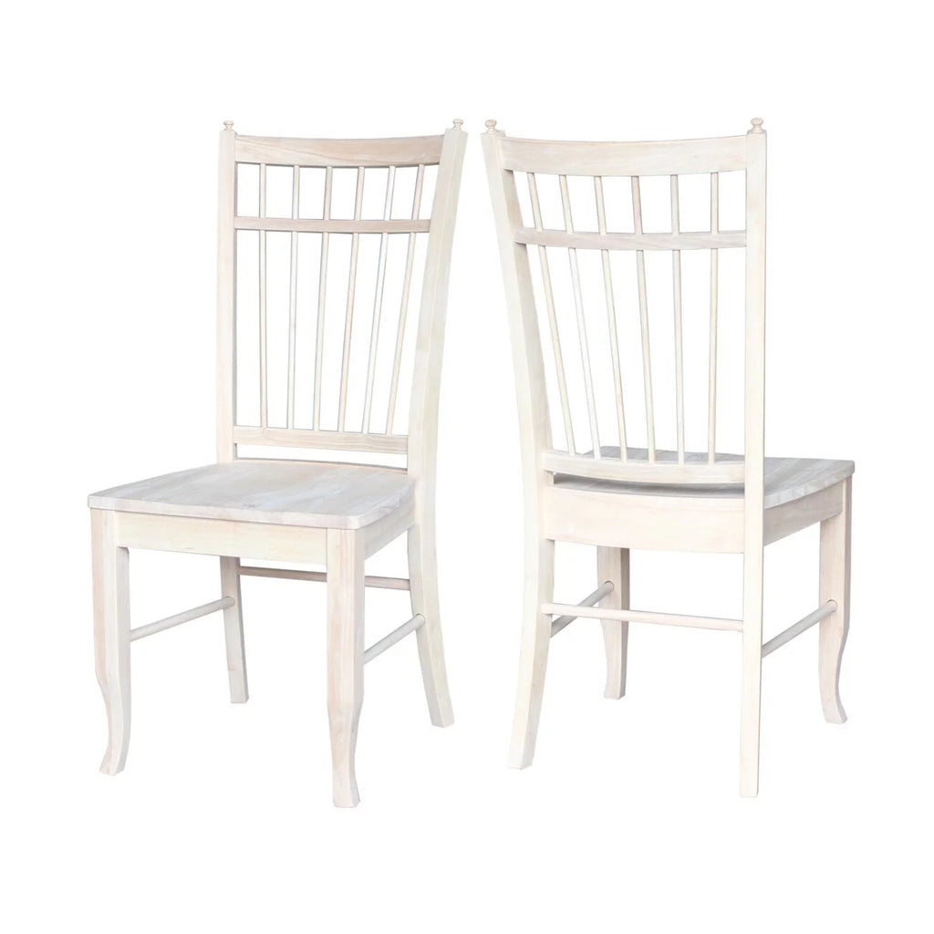 Solid Wood Dining Chairs, Set of 2 B9991