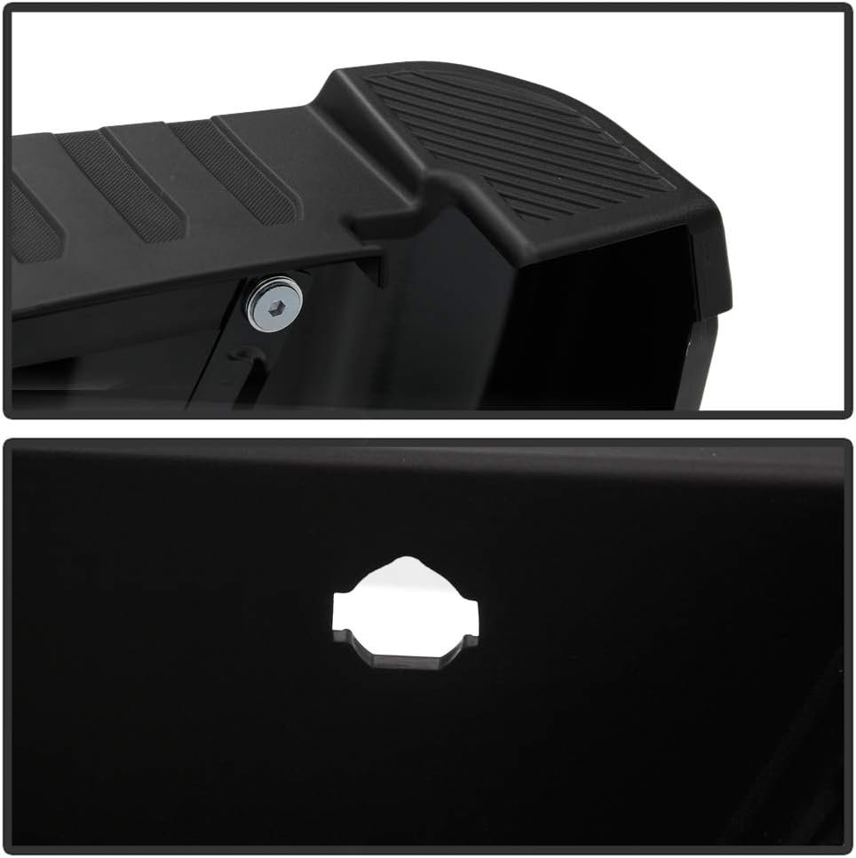 Black Steel Complete Rear Bumper Assembly Q583098