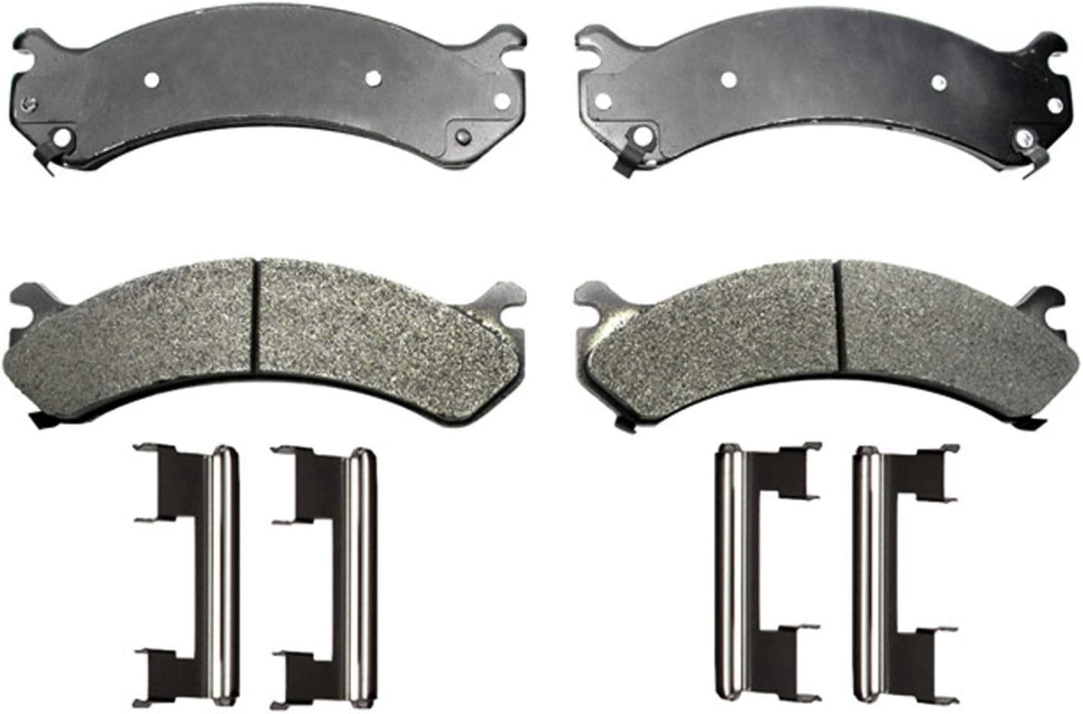 Semi-Metallic Front Disc Brake Pad Set Pack of 2 Y16661