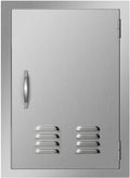 17 x 24 Inch Stainless Steel BBQ Access Door with Vents T950481