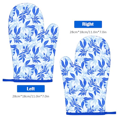 Christmas Oven Mitts Gloves Heat Resistant Silicone Q10704