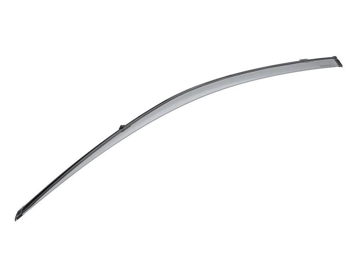 Side Window Visors Wind Deflectors Rain Guard with Black Trim U8507