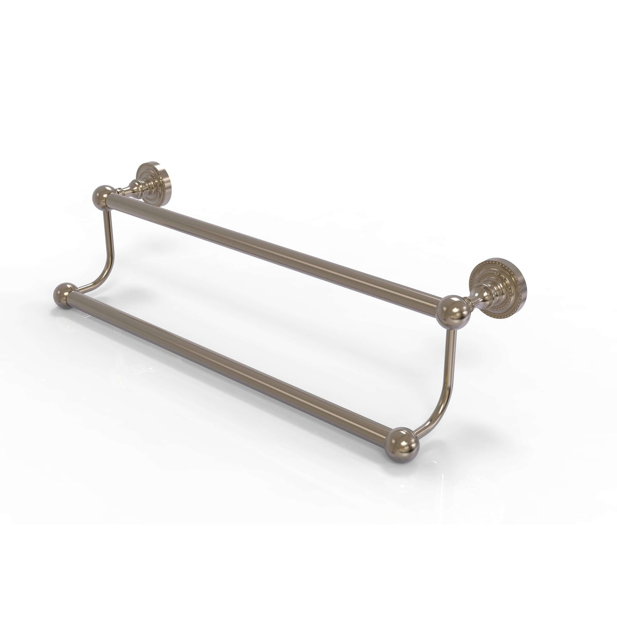 Antique Pewter Double Towel Bar P689228