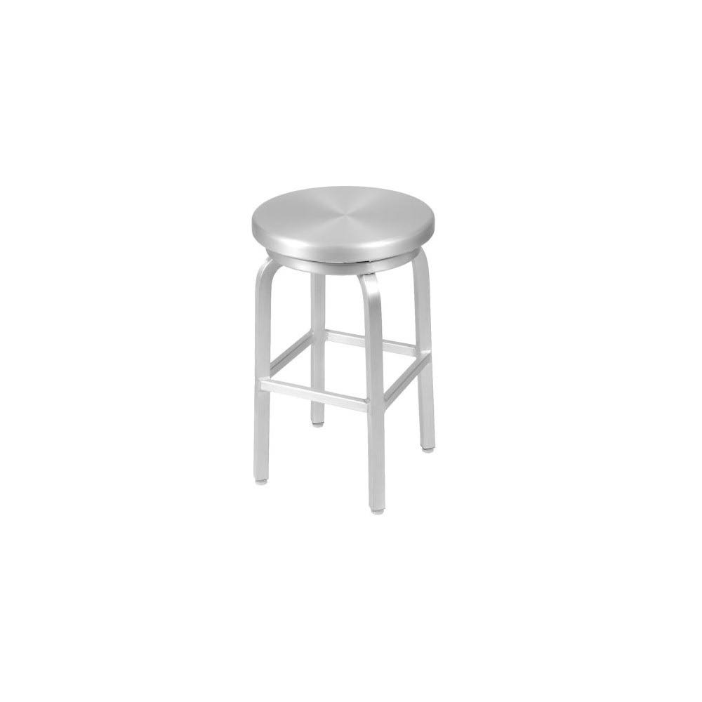 Aluminum Backless Swivel Counter Stool J77164