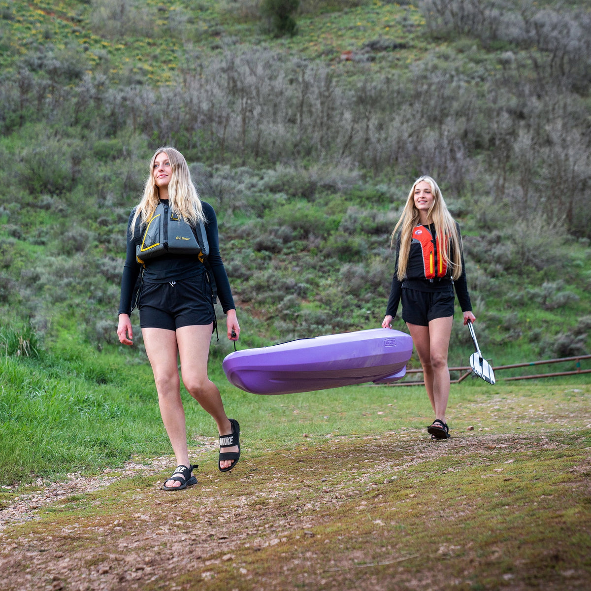 Lavender 8 ft Sit-Inside Kayak C8288
