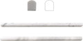 White 20 Pack Marble Pencil Liner Tile Polished X4441