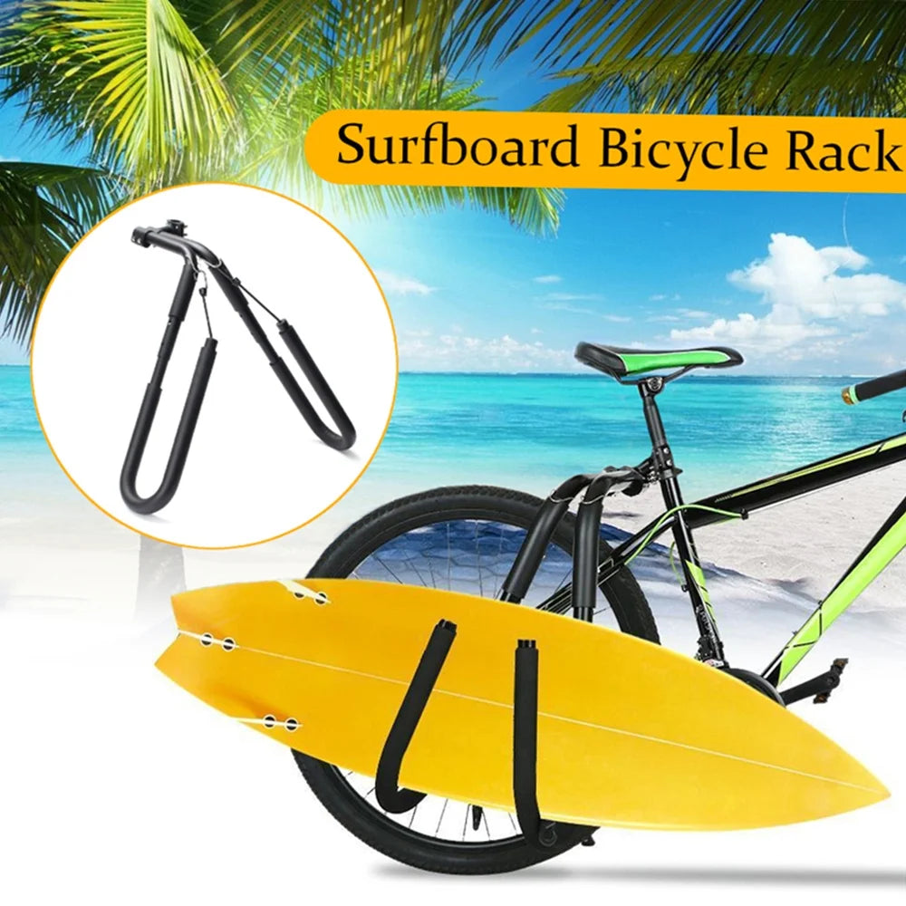 Surfboard Bicycles Carrier Rack Bike Skimboard Side Kiteboard Holder O768166