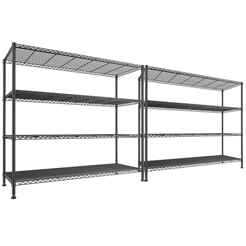 45.3''W 4 Tier Metal Wire Shelving Unit R764161