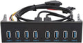 USB3.0 8 Port Hub Optical Drive Front Panel Adapter W17182