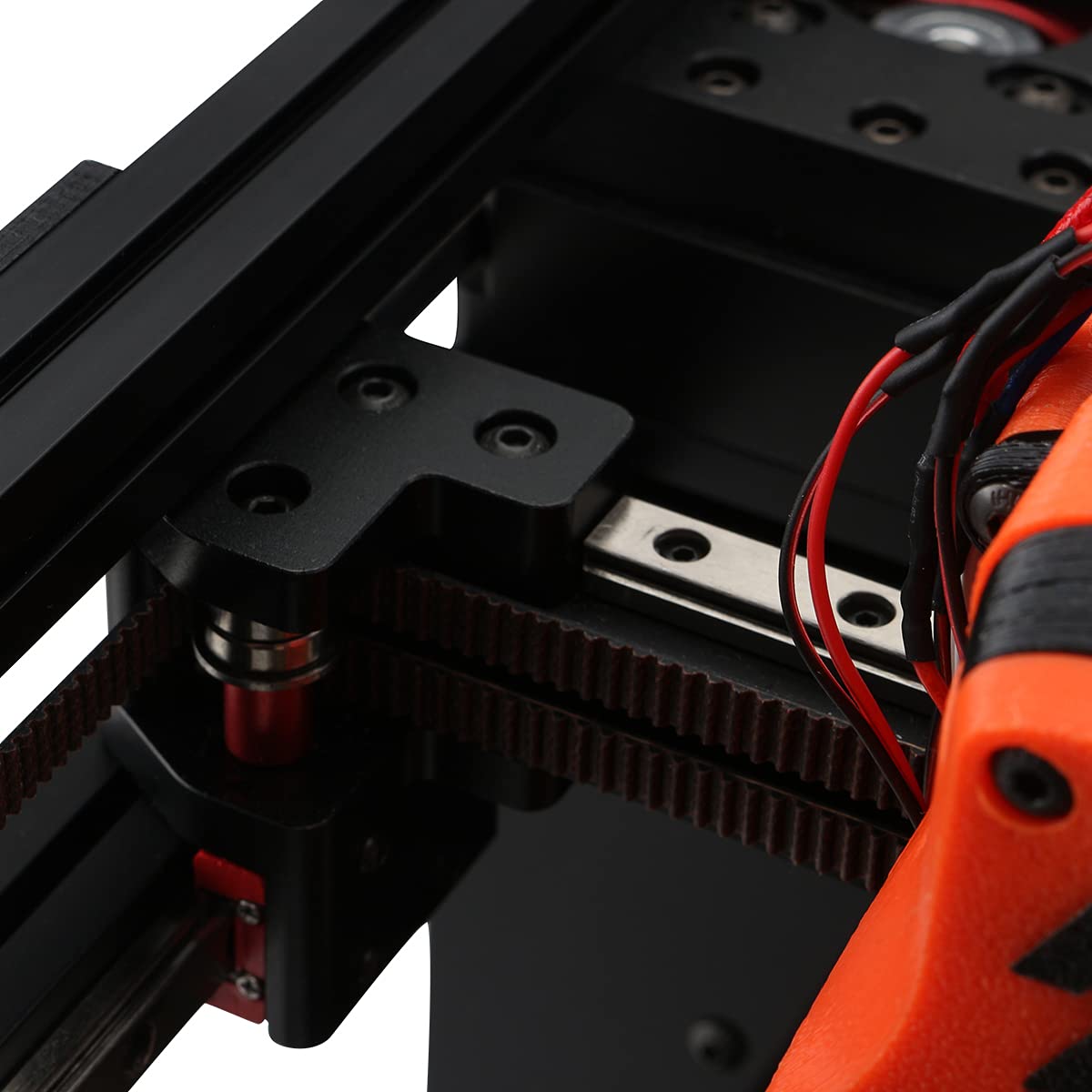 3D Printer Aluminum Alloy Frame CNC Kit Black Red I4713
