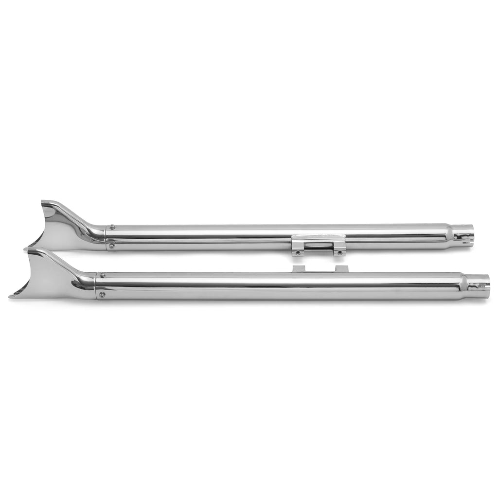 36" Slip on Fishtail Mufflers Exhaust Pipes Z7023