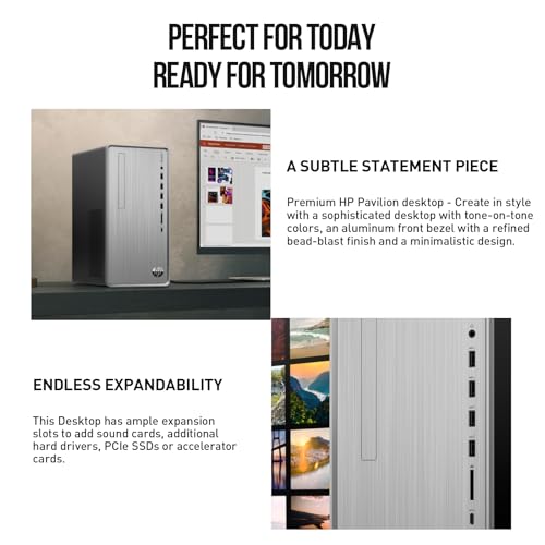 AMD Ryzen 5 Desktop Computer Tower, 32GB RAM 2TB SSD, Windows 11 Pro G481
