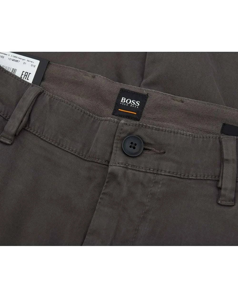 Charcoal Slim Fit Chinos N6931
