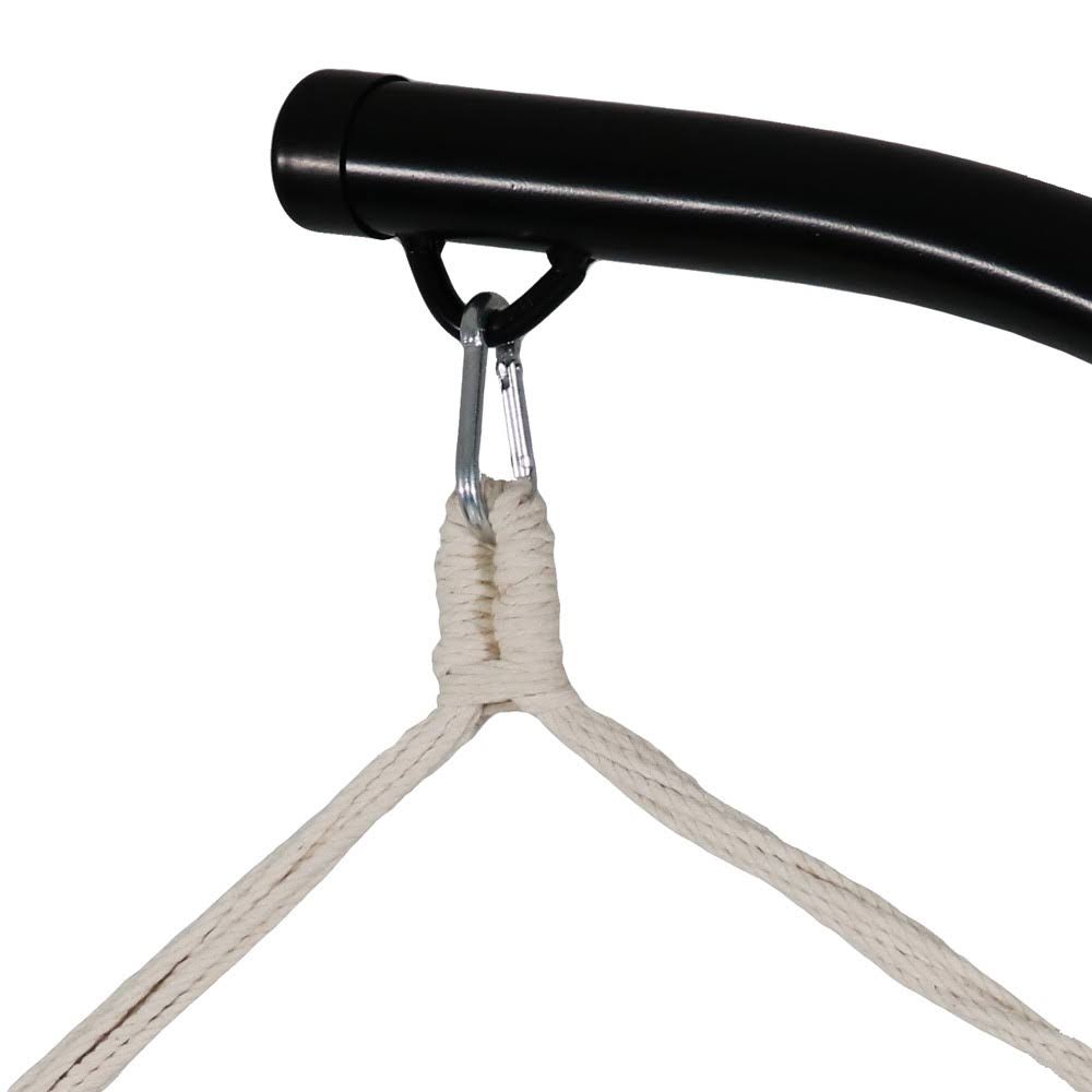 Hanging Hammock Chair Swing and C-Stand Set D7593