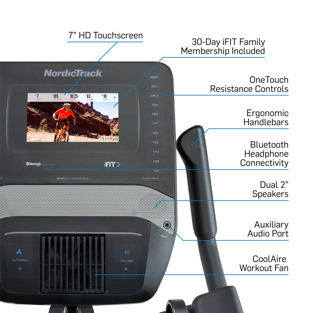 Exercise Bike with Touchscreen Z4954