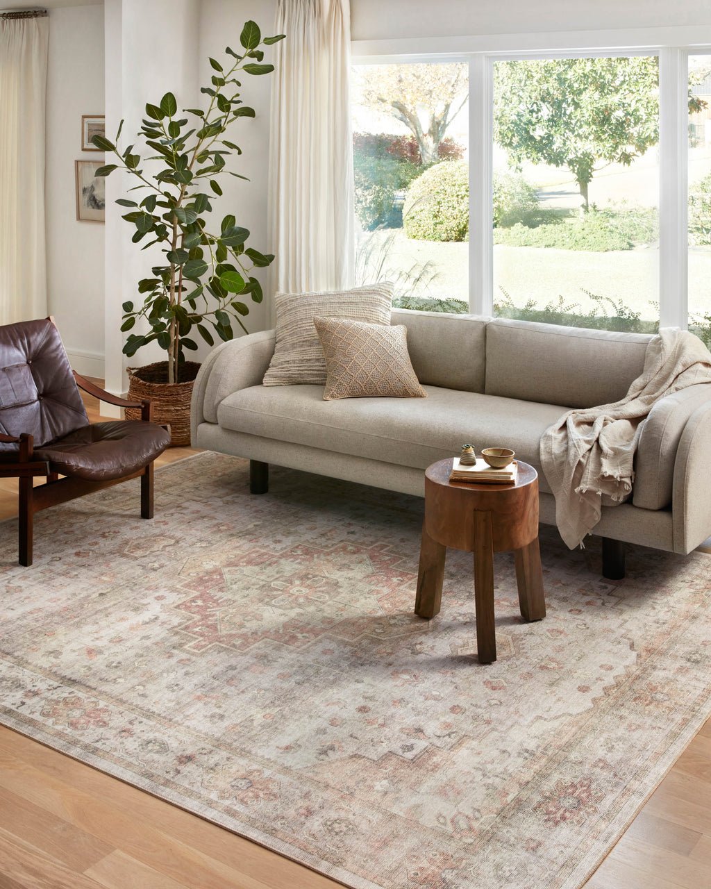 Sage Multi Oriental Area Rug 7'-6" x 9'-6" E94640