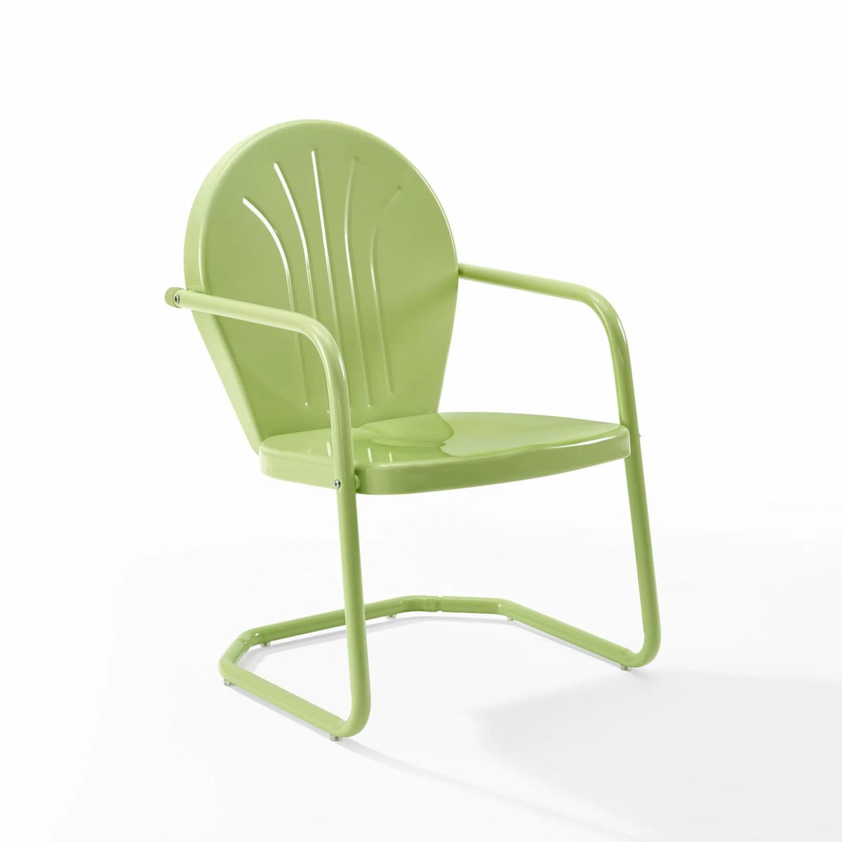 Aqua Metal Outdoor Patio Chair Y86497