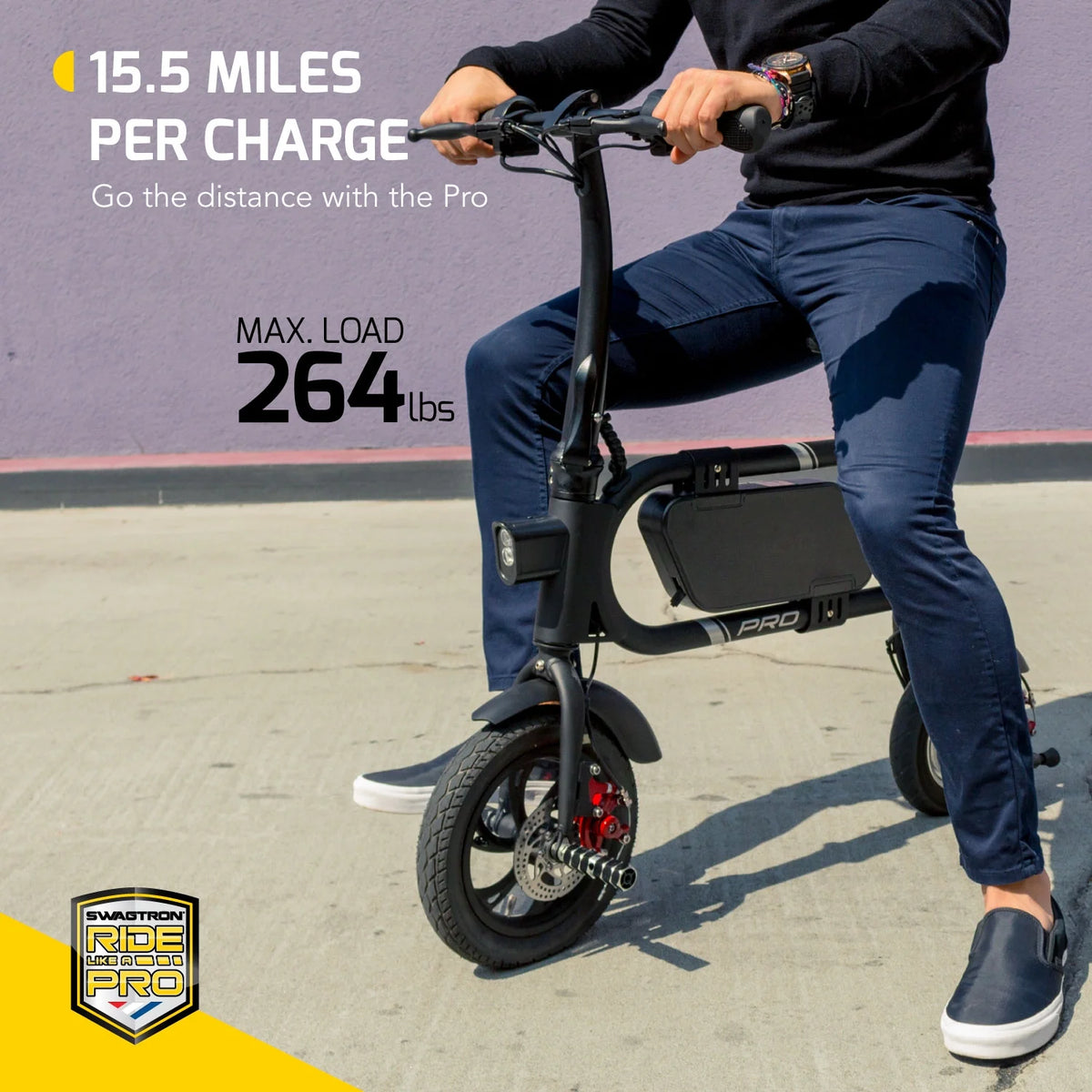 Pedal-Free Electric Scooter Rider N38188