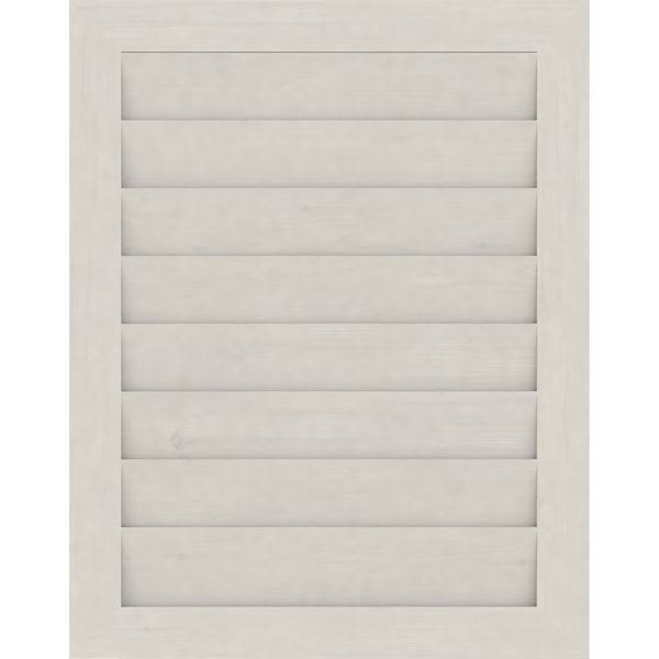 Primed Non-Functional Vertical Gable Vent A2865