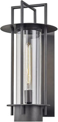 Bronze Clear Glass Wall Sconce Q176766