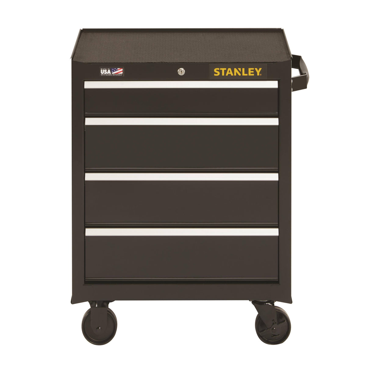 Black 4-Drawer Rolling Tool Cabinet N88019