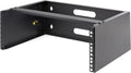 4U Wall Mount Network Rack 14 Inch Deep 19" Patch Panel Bracket Black H51720