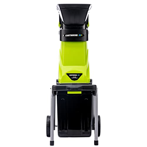 15-Amp Corded Electric Chipper with Collection Bin T474