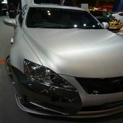Brushed Gunmetal Aluminium Car Vinyl Wrap Film 152cm x 100cm Silver Brushed Aluminium O77123