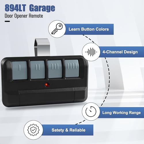 Garage Door Opener Remote 4 Button G2498