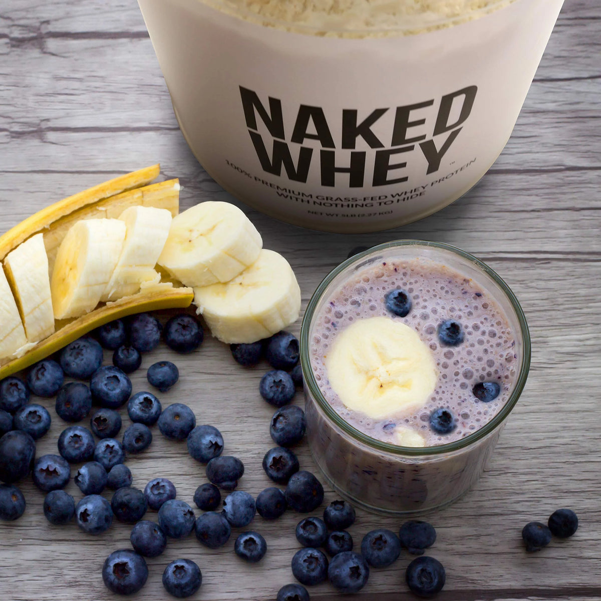5LB Unflavored Grass Fed Whey Protein Powder P29463