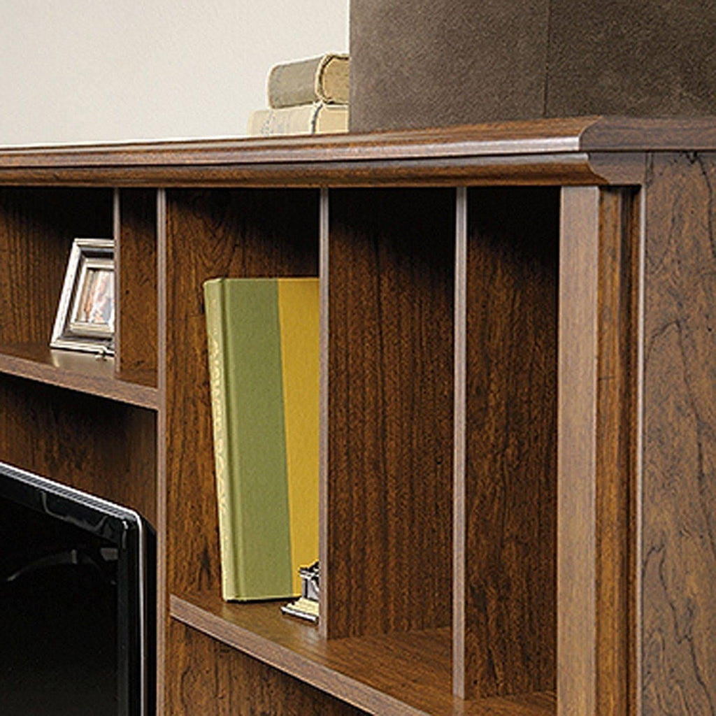 Milled Cherry Computer Desk with Hutch Q51076