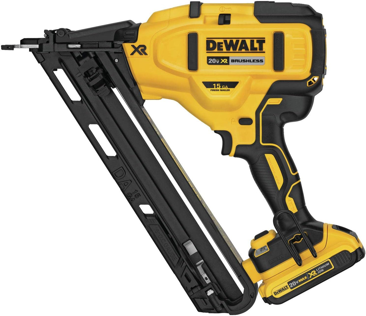20V MAX Cordless Angled Finish Nailer Kit N865501