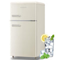 Retro Mini Fridge with two doors U7278