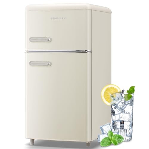 Retro Mini Fridge with two doors U7278