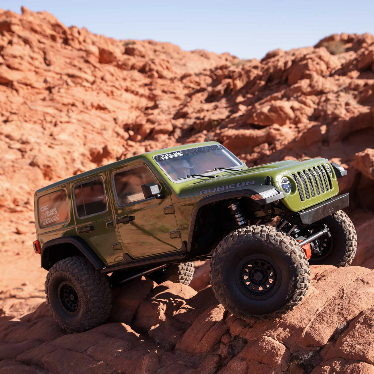 Green 1/6 4 Wheel Drive Rock Crawler RC Truck P229581