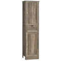 White 67" Tall Bathroom Cabinet with 2 Doors & 1 Drawer Z81253